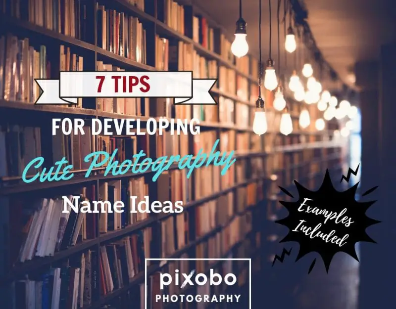 7 Tips For Developing Cute Photography Name Ideas (Examples Included)