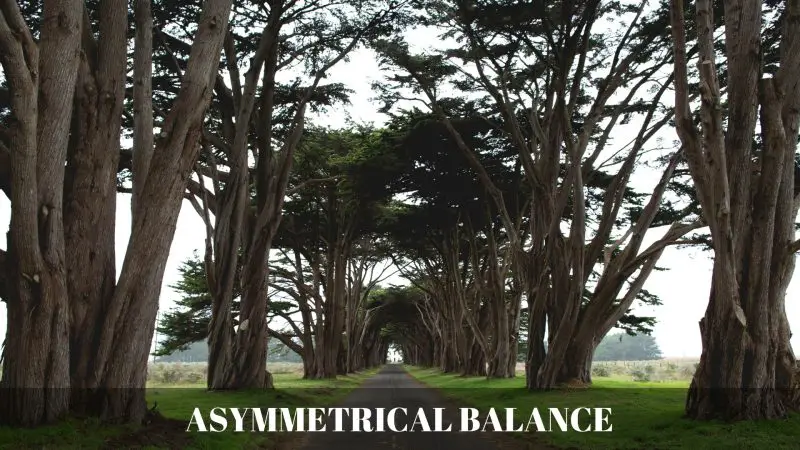 Asymmetrical balance