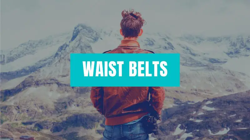 Camera Waist Belts