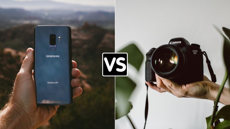 Smartphone or a DSLR camera