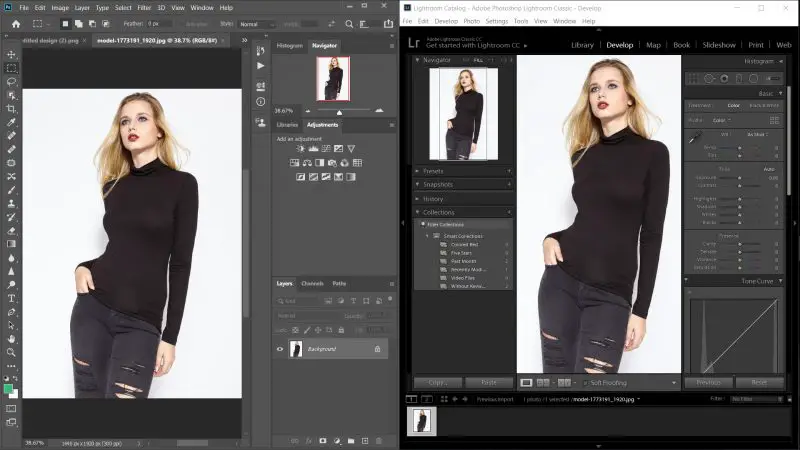 Difference Between Lightroom And Photoshop