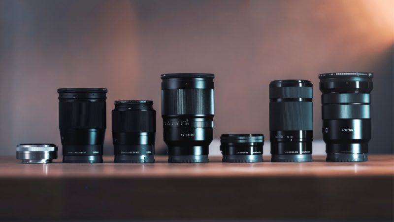 Different Types of Camera Lenses
