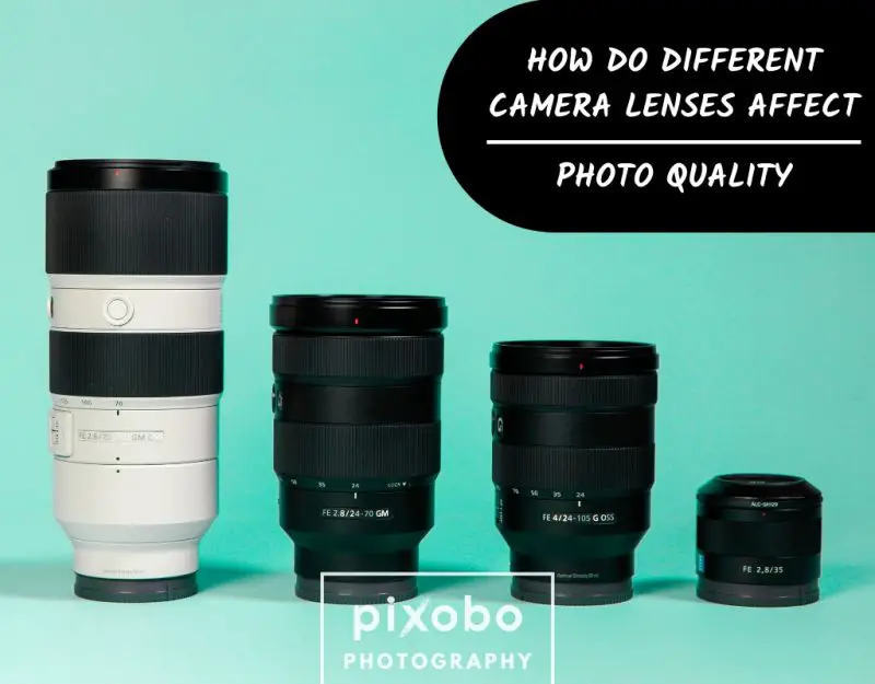 How Do Different Camera Lenses Affect Photo Quality