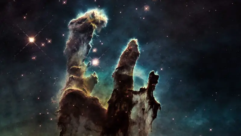 Pillars of Creation by Hubble Space Telescope (1995)